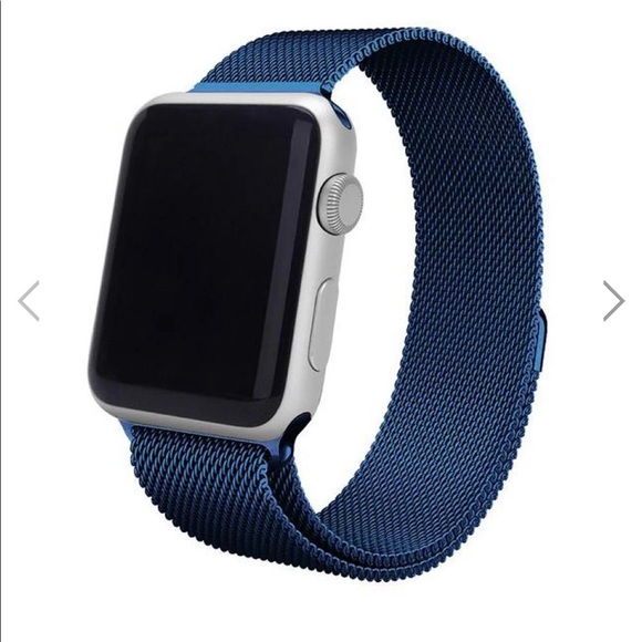 Milanese Loop Band For Apple Watch midnight blue - Picture 1 of 3